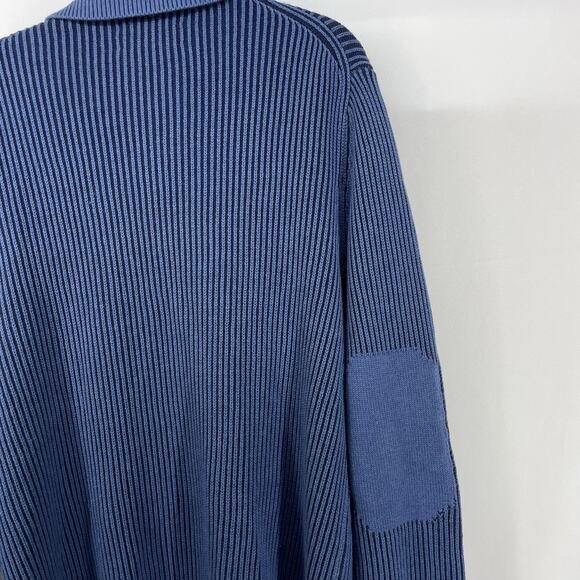 Duluth Trading Co Size XL Mens Ribbed Pullover Sweater Shawl Collar Cotton Wool - Picture 6 of 6